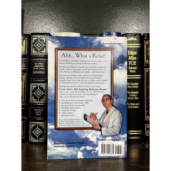 Uncle Johns Ahh-Inspiring Bathroom Reader By Bathroom Readers Institute Book - Picture 3 of 4
